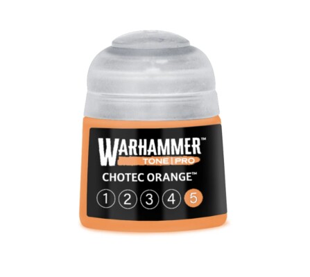 Акрилова фарба Warhammer Tone Pro: Chotec Orange 5 детальное изображение Акриловые на водной основе  Краски