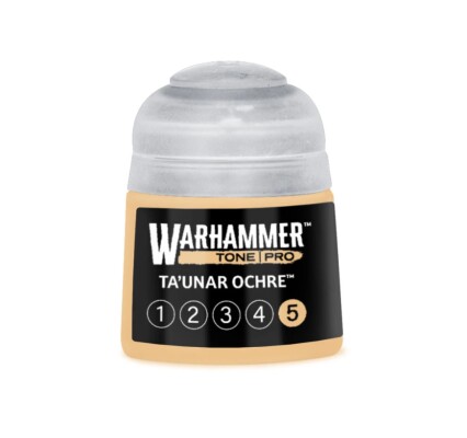 Акриловая краска Warhammer Tone Pro: Ta'unar Ochre 5 детальное изображение Акриловые на водной основе  Краски