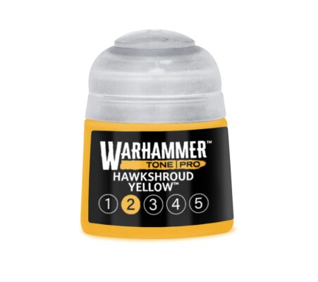 Акрилова фарба Warhammer Tone Pro: Hawkshroud Yellow 2 детальное изображение Акриловые на водной основе  Краски
