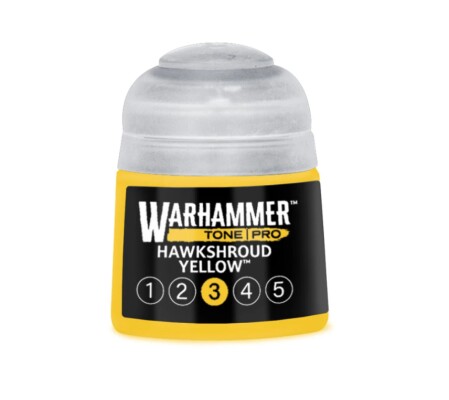 Акрилова фарба Warhammer Tone Pro: Hawkshroud Yellow 3 детальное изображение Акриловые на водной основе  Краски