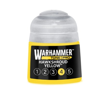 Акрилова фарба Warhammer Tone Pro: Hawkshroud Yellow 4 детальное изображение Акриловые на водной основе  Краски