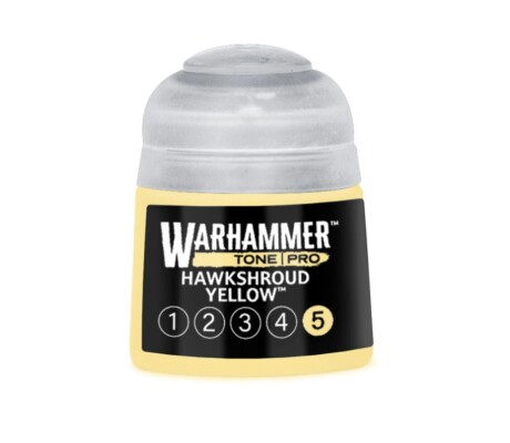 Акрилова фарба Warhammer Tone Pro: Hawkshroud Yellow 5 детальное изображение Акриловые на водной основе  Краски