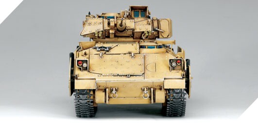 Scale model 1/35 IFV M2A2 Bradley &quot;Iraq 2003&quot; Academy 13205 детальное изображение Бронетехника 1/35 Бронетехника