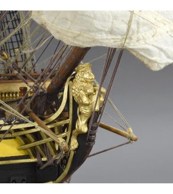 Деревянная модель линейного корабля Санта-Ана детальное изображение Корабли Модели из дерева