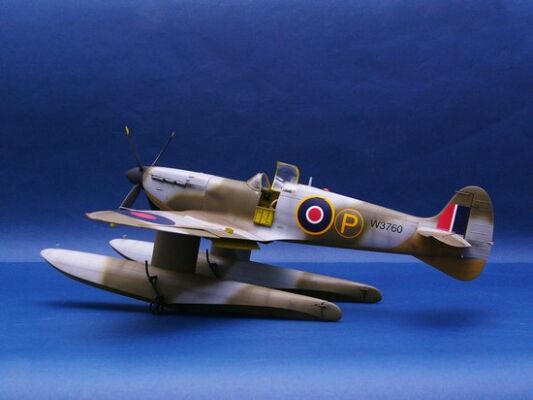 Збірна модель 1/24 Британський гідролітак &quot;Spitfire&quot; MK.Vb Trumpeter 02404 детальное изображение Самолеты 1/24 Самолеты