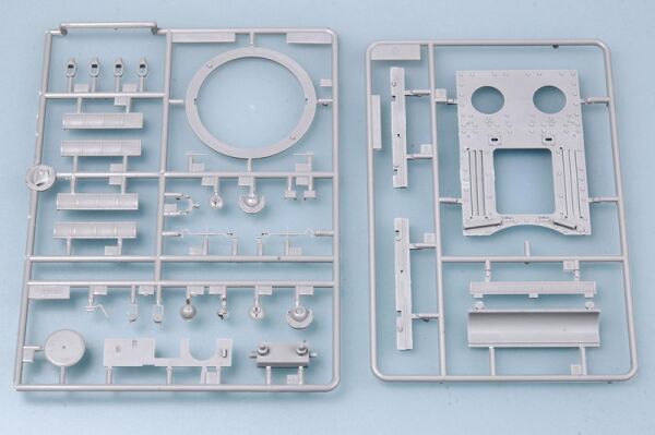 Рrefabricated model 1/35 German tank of the Pz.Kpfm KV-1 756(r) Trumpeter 00366 детальное изображение Бронетехника 1/35 Бронетехника