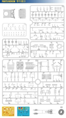 Збірна модель 1/72 Бронеавтомобіль U.S. M-ATV M1240A1 MRAP w/O-GPK kits T-Model GH72A05 детальное изображение Автомобили 1/72 Автомобили
