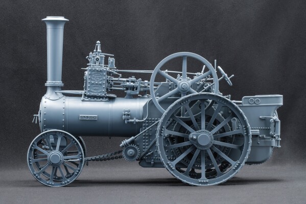 3D-печатная масштабная модель 1/16 1901 Burrell Compound Traction Engine ScaleX SX-16001 детальное изображение Гражданская техника 
