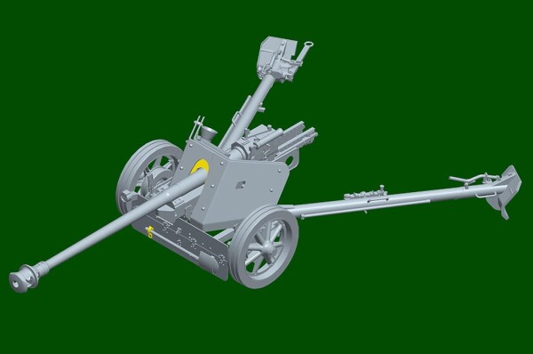 Сборная модель 1/16 Немецкая 7,5-см противотанковая пушка Pak 40 IloveKit 61608 детальное изображение Артиллерия Военная техника