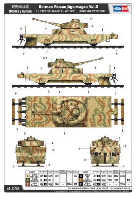 Збірна модель 1/72 Німецький Panzerjägerwagen Vol.2 HobbyBoss 82955 детальное изображение Железная дорога 1/72 Железная дорога