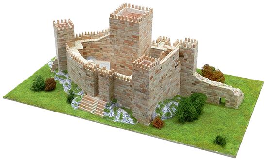 Ceramic constructor - Guimarães castle (CASTELO DE GUIMARAES) детальное изображение Керамический конструктор  Конструкторы