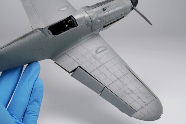 Збірна модель 1/35 Німецький літак Мессершмітт Bf 109 G-6 Border Model BF-001 детальное изображение Самолеты 1/35 Самолеты