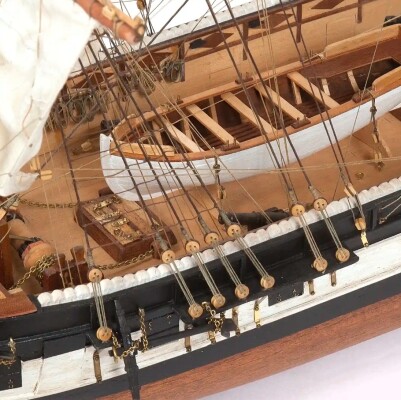 Scale wooden model 1/60 Royal Navy Ship HMS Beagle OcCre 12005 детальное изображение Корабли Модели из дерева