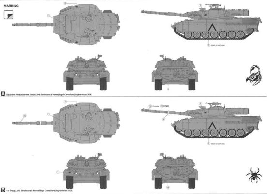 Canadian MBT Leopard C2 MEXAS детальное изображение Бронетехника 1/35 Бронетехника