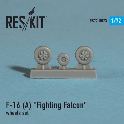 F-16 (A) &quot;Fighting Falcon&quot; wheels set (1/72) детальное изображение Смоляные колёса Афтермаркет
