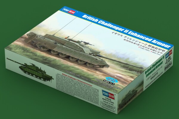 Сборная модель 1/48 Британский Challenger 2 с улучшенной броней ХоббиБосс 84854 детальное изображение Бронетехника 1/48 Бронетехника