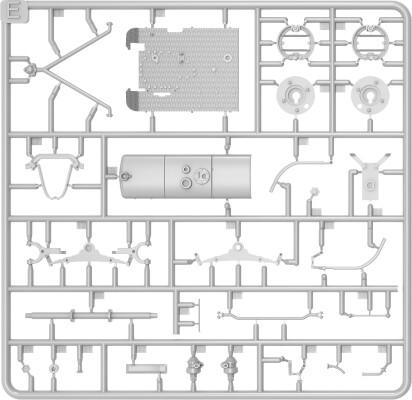 Сборная модель 1/24 Немецкий трактор D8506, модификация 1937 года Miniart 24003 детальное изображение Автомобили 1/24 Автомобили