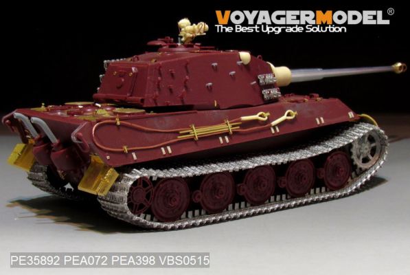 WWII German King Tiger Final version(MENG TS-031) детальное изображение Фототравление Афтермаркет