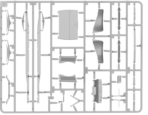 Сборная модель 1/35 Немецкий 3-тонный грузовой автомобиль 3,6-36S позднего выпуска МиниАрт 35459 детальное изображение Автомобили 1/35 Автомобили