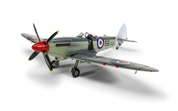 Scale model 1/48 British carrier-based fighter Supermarine Seafire F.XVII Airfix A06102A детальное изображение Самолеты 1/48 Самолеты