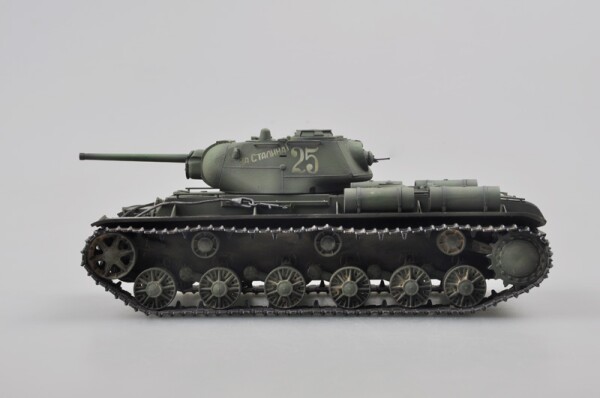 Scale model 1/35 Soviet heavy tank KV-1S Trumpeter 01566 детальное изображение Бронетехника 1/35 Бронетехника