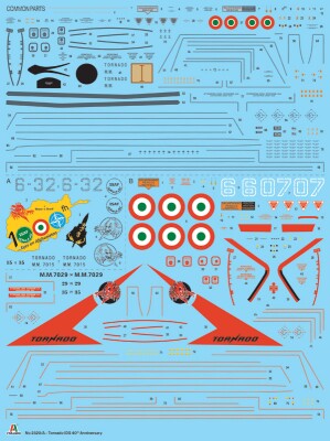 Збірна модель 1/32 літак Tornado IDS Italeri 2520 детальное изображение Самолеты 1/32 Самолеты