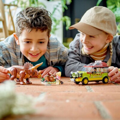 LEGO Jurassic World Triceratops Research Set 76959 детальное изображение Jurassic Park Lego