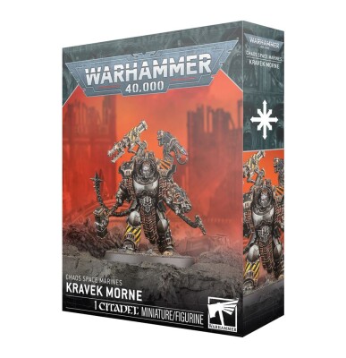 Игровой набор Warhammer 40000 - CHAOS SPACE MARINES - KRAVEK MORNE детальное изображение Космический Десант Хаоса Армии Хаоса