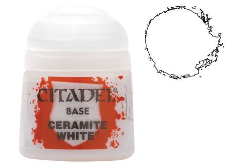 Citadel Base: Ceramite White детальное изображение Акриловые краски Краски