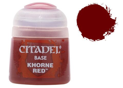 Citadel Base: Khorne Red детальное изображение Акриловые краски Краски
