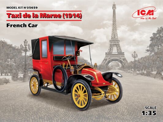 Taxi de la Marne (1914) , French Car детальное изображение Автомобили 1/35 Автомобили