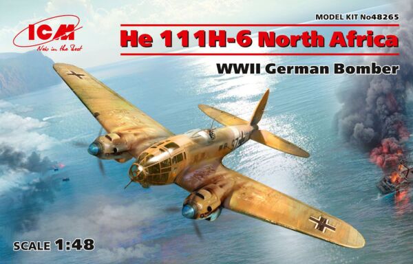 He 111H-6 детальное изображение Самолеты 1/48 Самолеты
