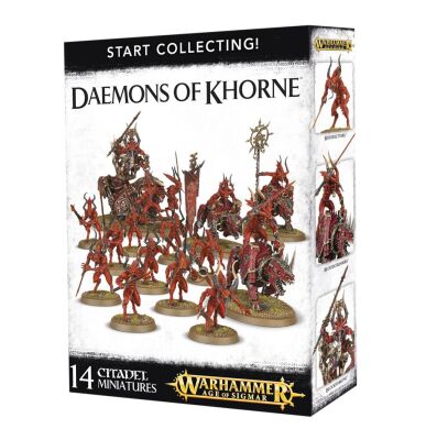 START COLLECTING! DAEMONS OF KHORNE детальное изображение Кхорниты Хаос