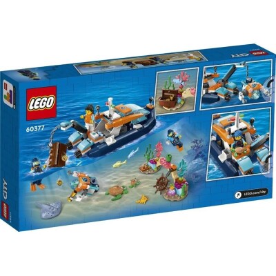 Конструктор LEGO City Дослідницький підводний човен 60377 детальное изображение City Lego