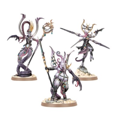 Игровой набор Warhammer AGE OF SIGMAR - HEDONITES OF SLAANESH - SPEARHEAD: EPICUREAN REVELLERS детальное изображение Слаанешиты Хаос