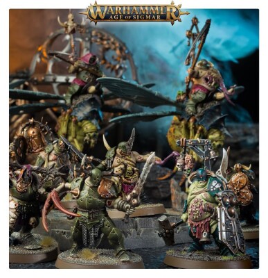 MAGGOTKIN OF NURGLE: PUTRID BLIGHTKINGS детальное изображение Нурглиты  Хаос