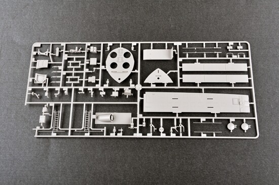 Збірна модель 1/48 Німецький підводний човен DKM типу VIIC U-552 Trumpeter 06801 детальное изображение Подводный флот Флот