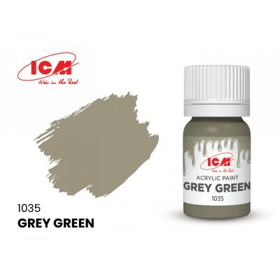 Grey Green / Серо-зелёный детальное изображение Акриловые краски Краски