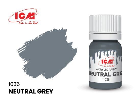 Neutral Grey / Нейтральный серый детальное изображение Акриловые краски Краски