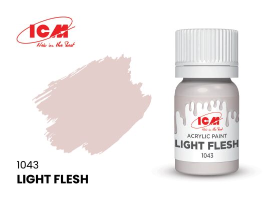 Light Flesh / Світла плоть детальное изображение Акриловые краски Краски