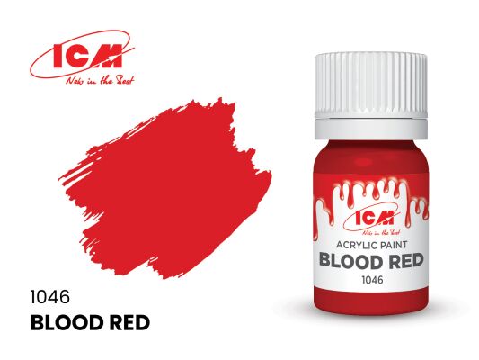 Blood Red / Кровавый детальное изображение Акриловые краски Краски