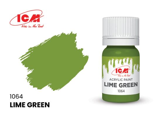 Lime Green / Зелений лайм детальное изображение Акриловые краски Краски