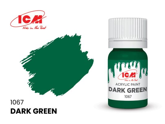 Dark Green детальное изображение Акриловые краски Краски