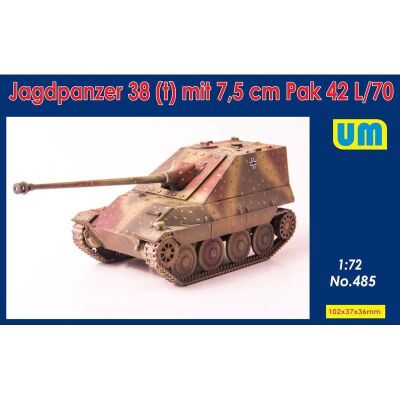 Jagdpanzer38(t) mit 7.5 cm Pak42L/70 детальное изображение Бронетехника 1/72 Бронетехника