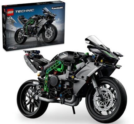 Конструктор LEGO TECHNIC Мотоцикл Kawasaki Ninja H2R 42170 детальное изображение Technic Lego