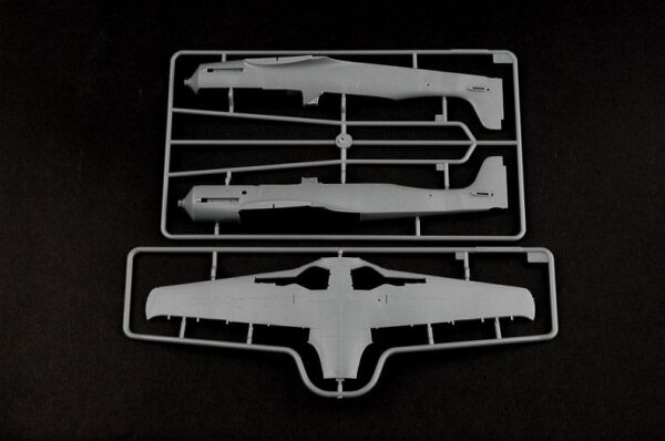 Збірна модель німецького літака Ta Ta152 C-1 детальное изображение Самолеты 1/48 Самолеты
