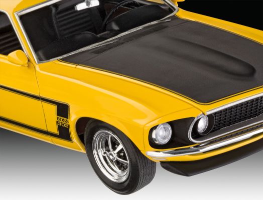 1969 Boss 302 Mustang детальное изображение Автомобили 1/25 Автомобили