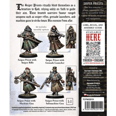 Ігровий набір SNIPER PRIEST Archon TCPM2019 детальное изображение Фигуры Archon