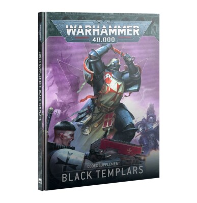 Книга Warhammer 40000 - CODEX SUPPLEMENT: BLACK TEMPLARS (ENG) детальное изображение Кодексы и правила Warhammer Художественная литература