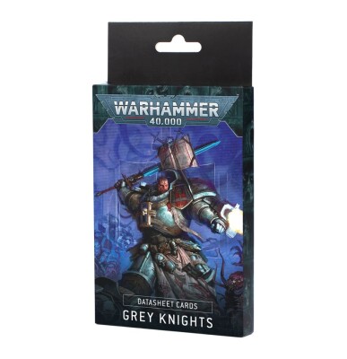 Ігрові карти Warhammer 40000 - DATASHEET CARDS: GREY KNIGHTS (ENGLISH) детальное изображение Серые Рыцари Космические Десантники